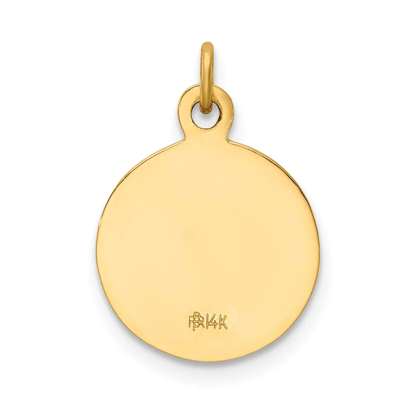 14k Yellow Gold Saint Paul Medal Pendant