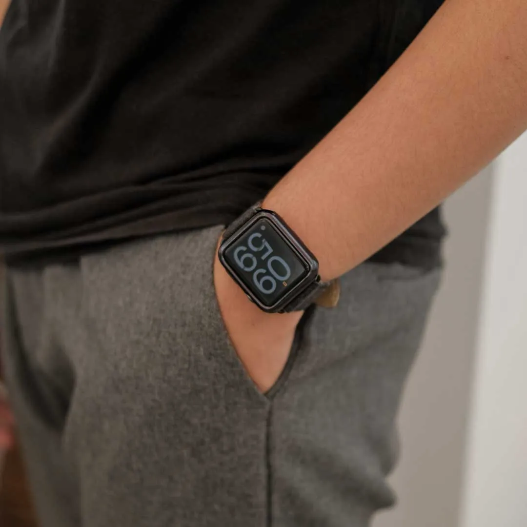 Apple Watch MID GREY NARROW CHALK STRIPE