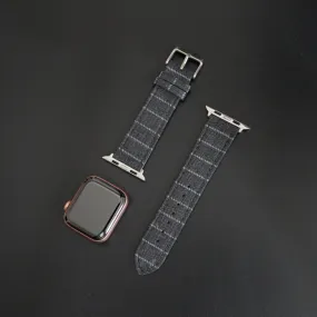 Apple Watch MID GREY NARROW CHALK STRIPE