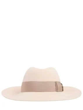 Borsalino   Claudette brushed felt hat 