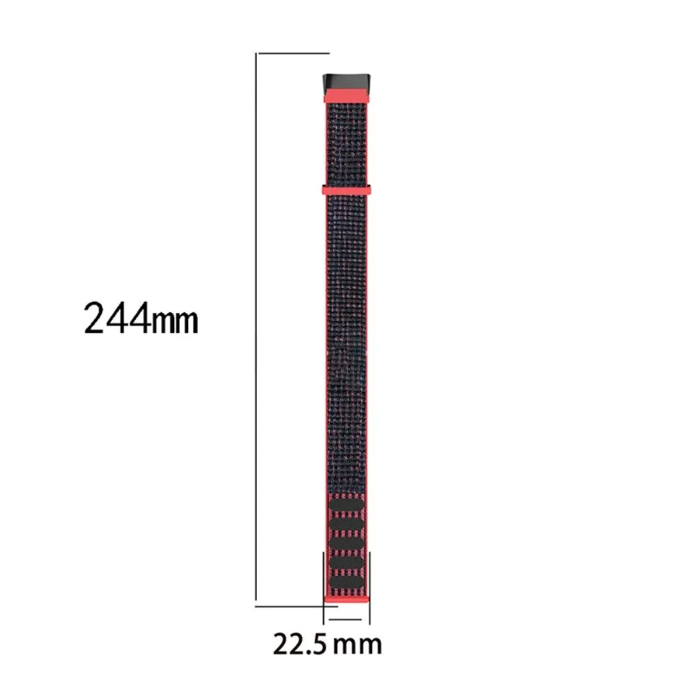 Elastic nylon watch strap Fitbit Charge 5 - White