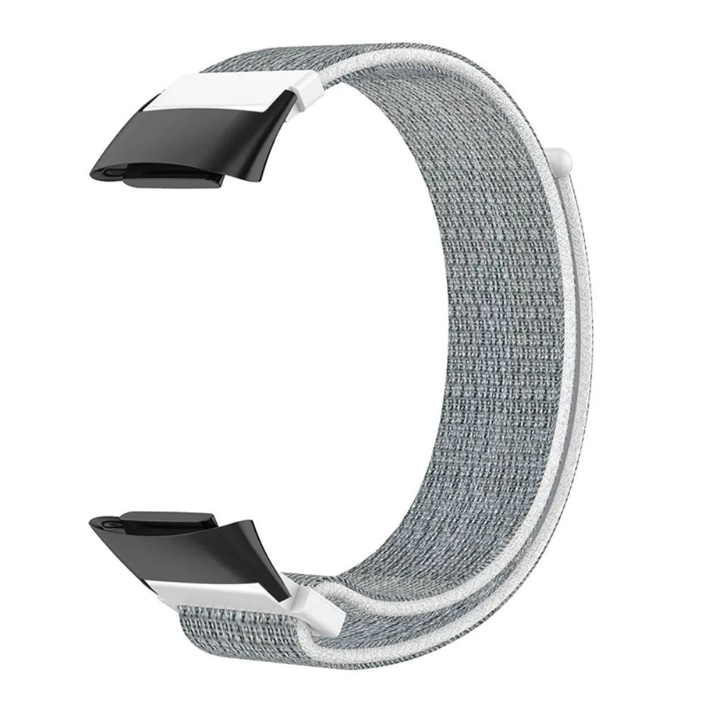 Elastic nylon watch strap Fitbit Charge 5 - White