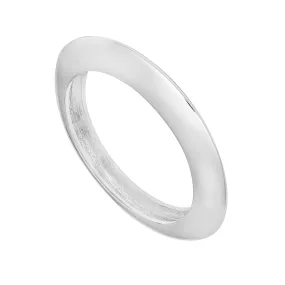 Fast Lane Bangle Silver