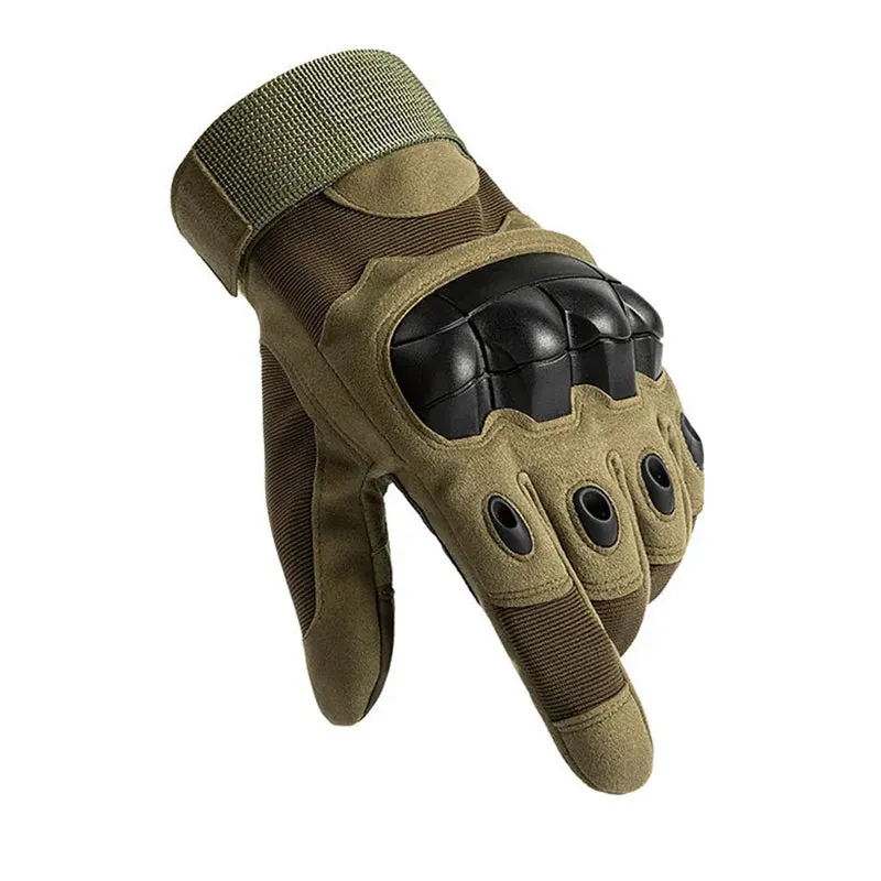 Full Finger Tactical Gloves Hard Shell Microfiber Leather Off-Road Riding MTB Motorcycle Gloves Bike Moto Accessories