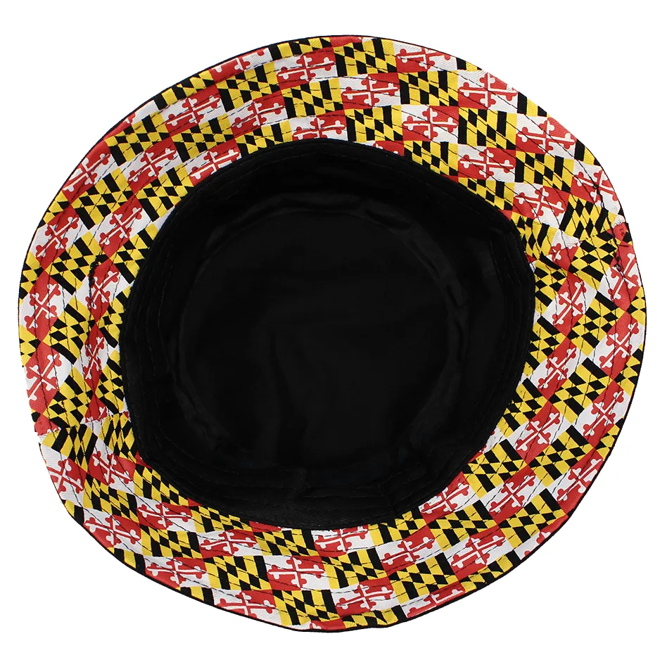 Maryland Flag Outline / Bucket Hat