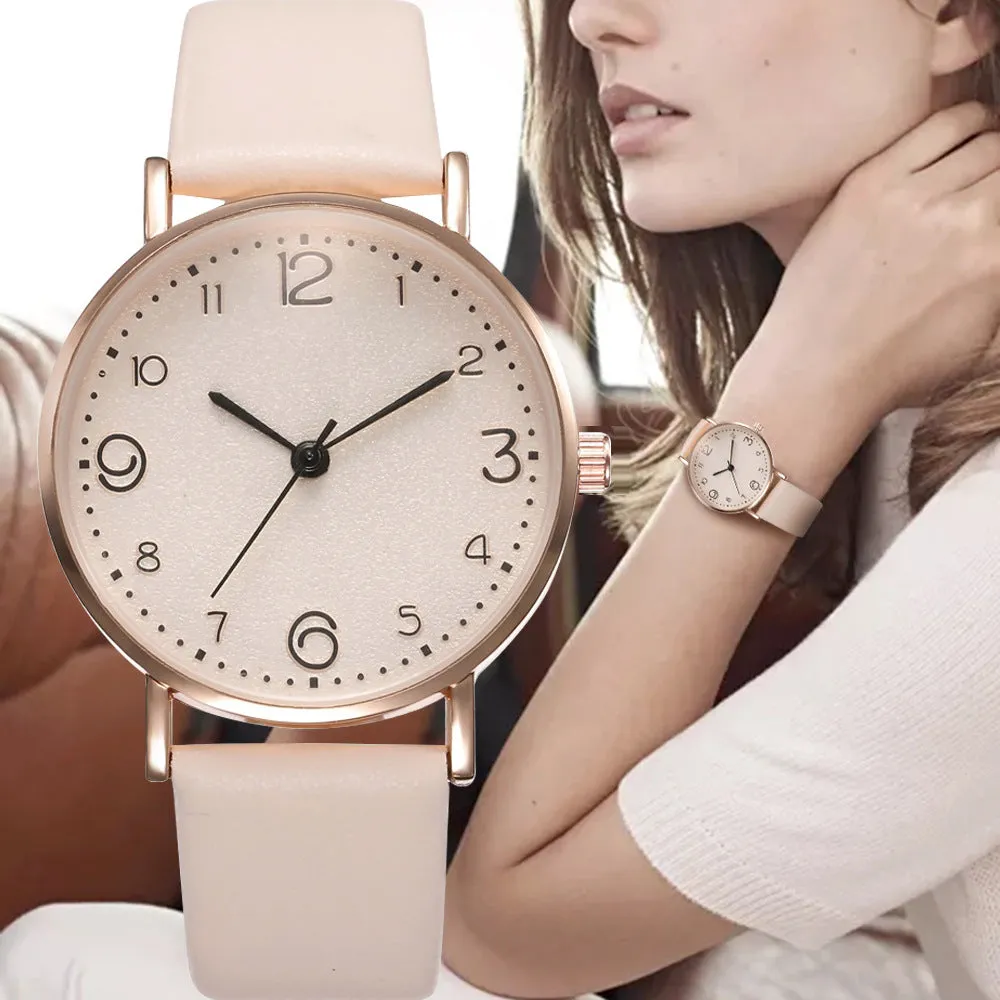 New Simple Belt Watch Women's Casual Student Quartz Women's Watch