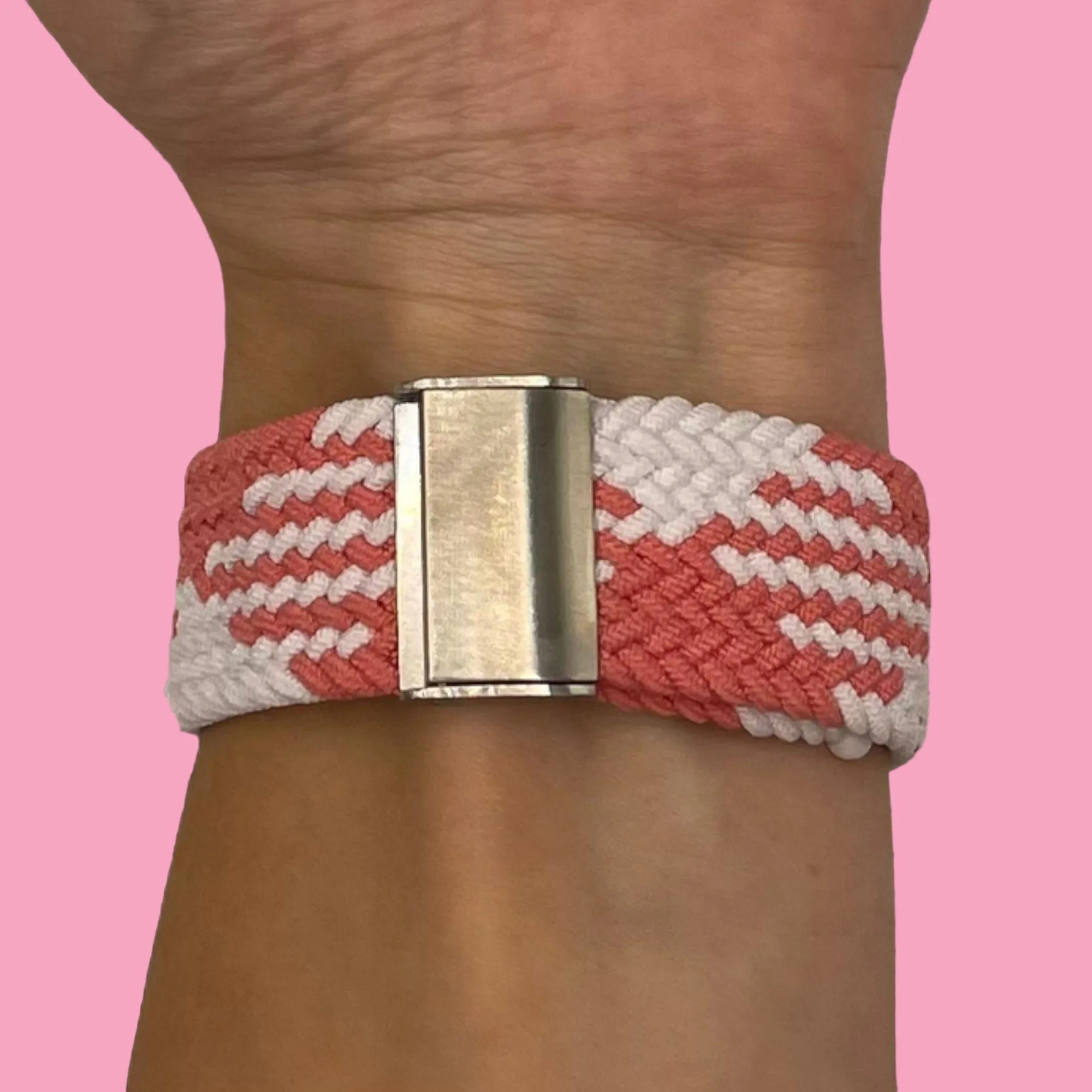 Nylon Braided Loop Watch Straps Compatible with the MVMT Chrono 40mm, Element & Powerlane