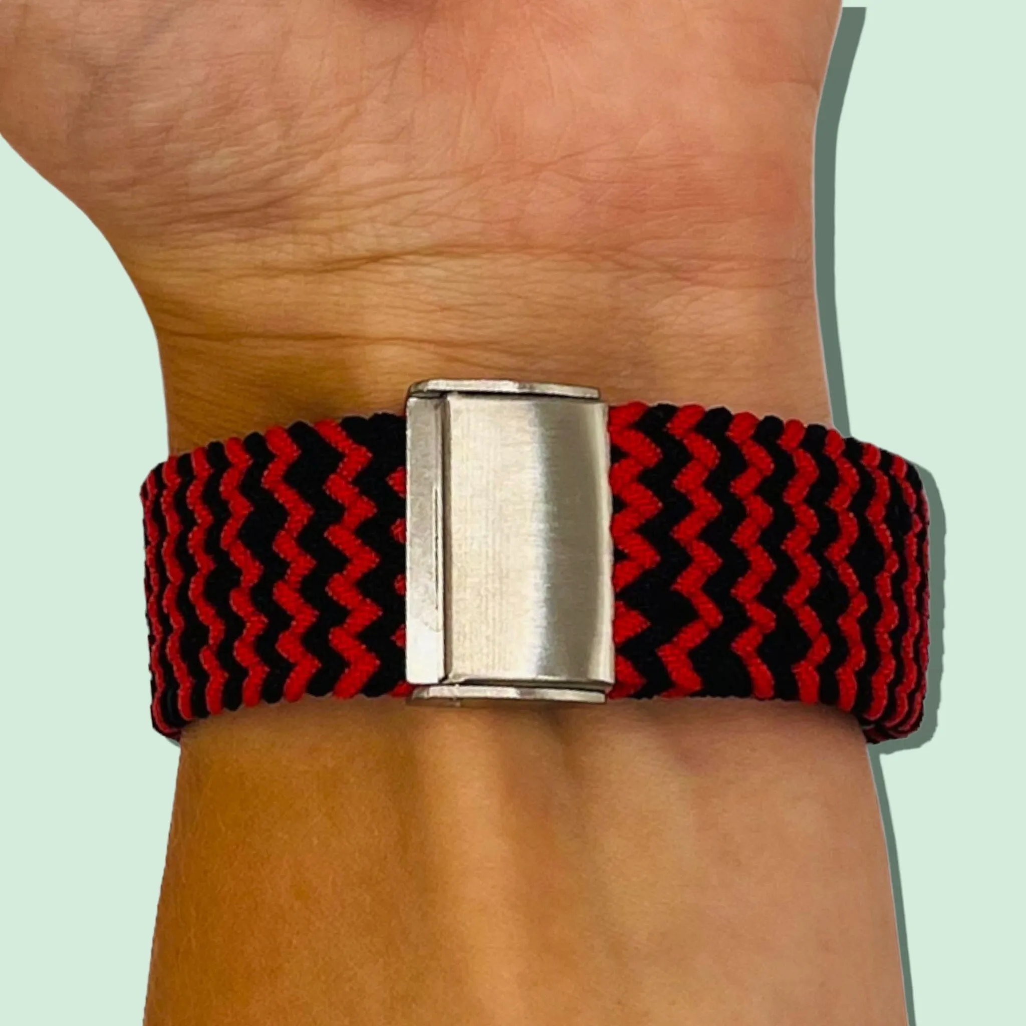 Nylon Braided Loop Watch Straps Compatible with the MVMT Chrono 40mm, Element & Powerlane