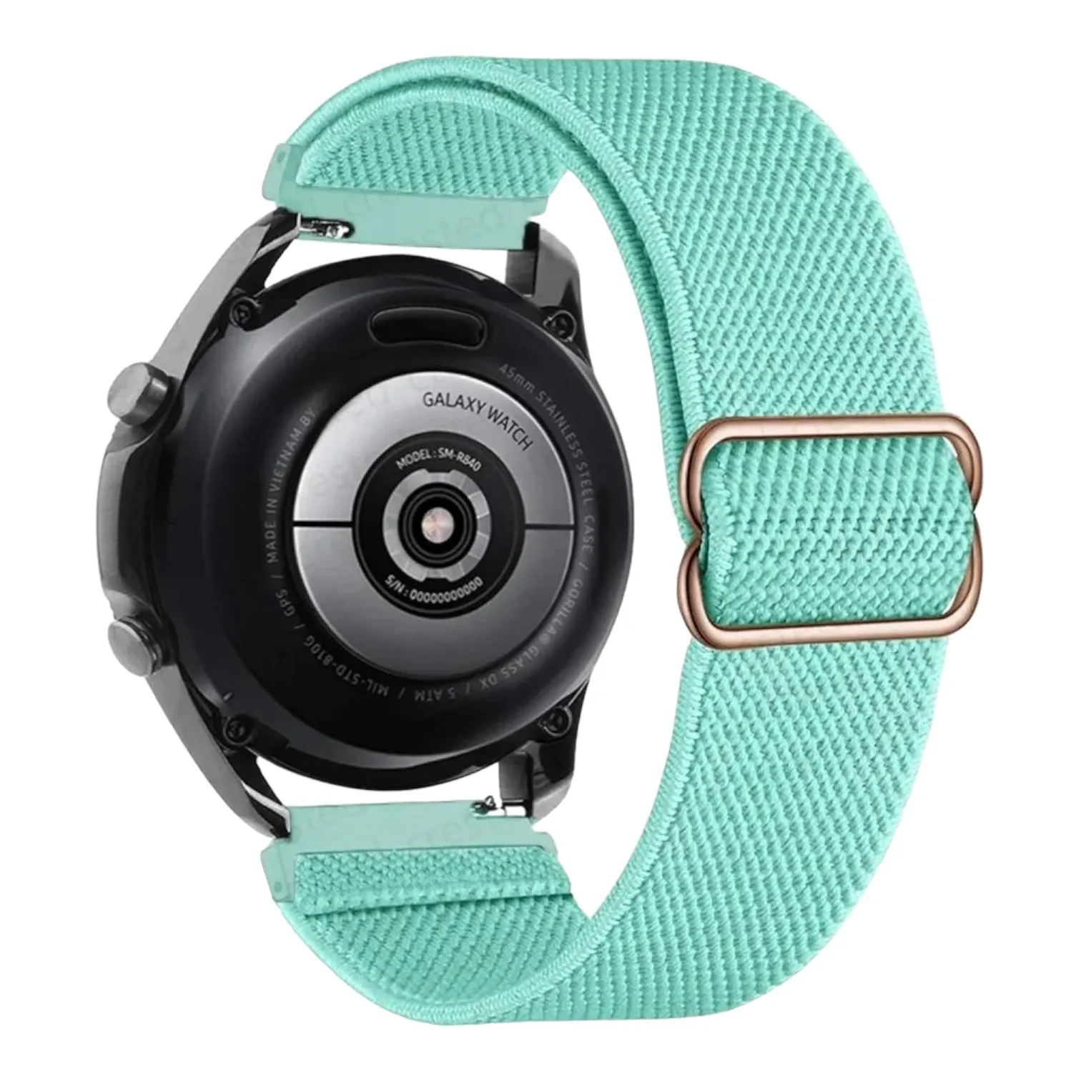 Olympic 22mm Range Braided Loop Flex Watch Straps