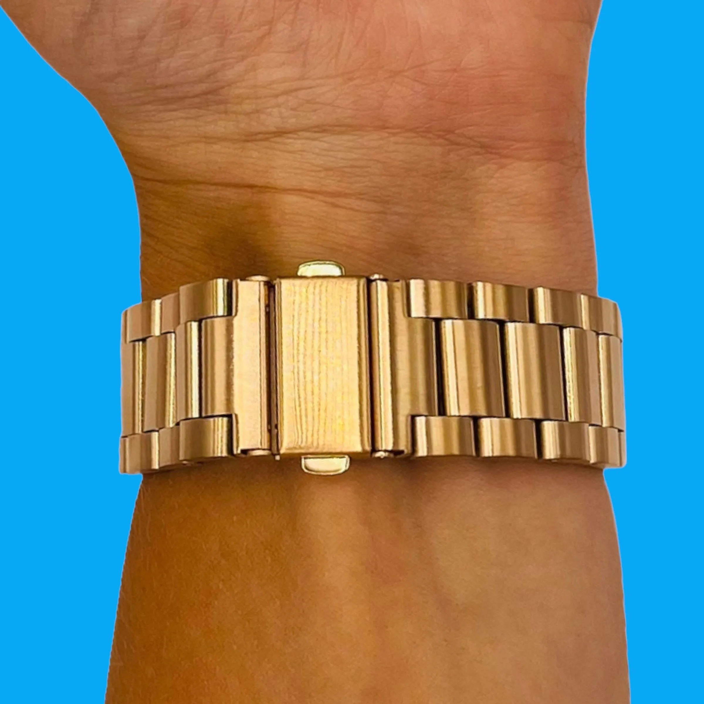 Stainless Steel Link Watch Strap Compatible with the Huawei Honor Magic Watch 2
