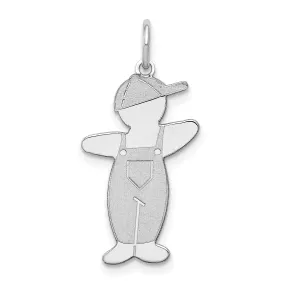 Sterling Silver Pee-Wee Cuddle Charm Pendant