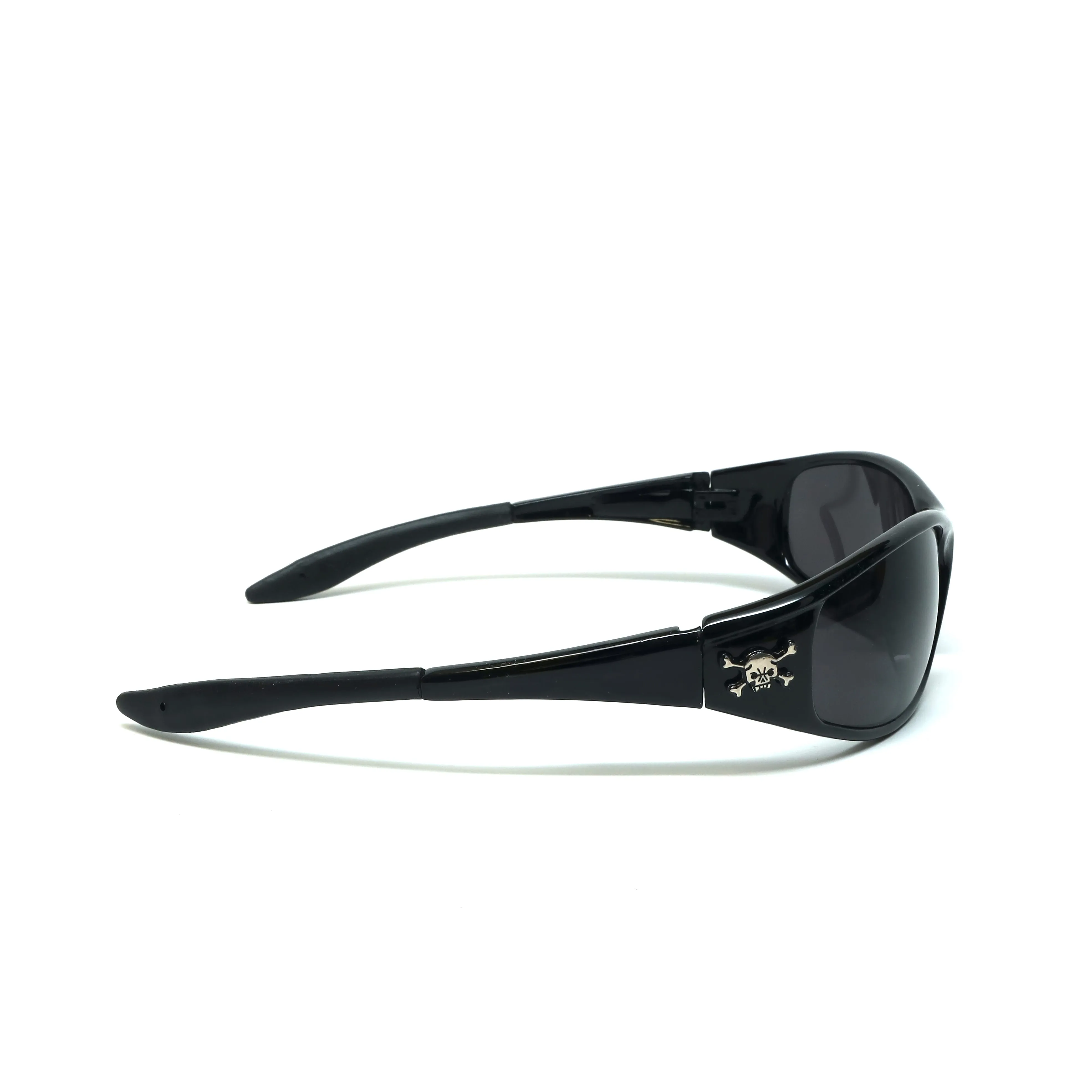 //Style 3177// Prototype Vintage Skull Studded Wraparound Visor