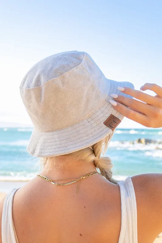 Terry Cloth Bucket Hat in 10 Colors