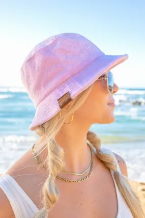 Terry Cloth Bucket Hat in 10 Colors