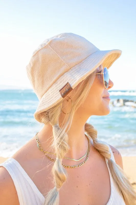 Terry Cloth Bucket Hat in 10 Colors